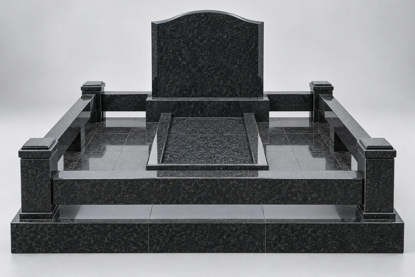 Cemetery Fences and Monument Bases