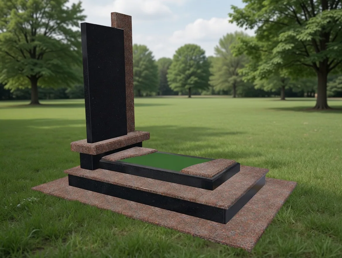 Monument for military with granite 260×160 cm, NG-3010ARGG