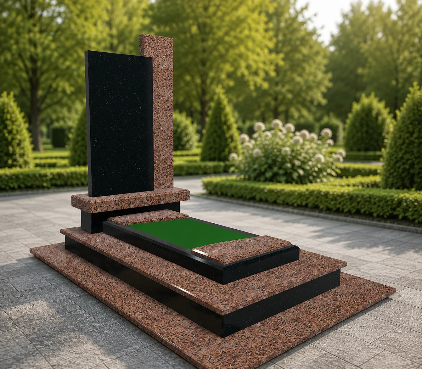 Monument for military with granite 260×160 cm NG-3010MRGG