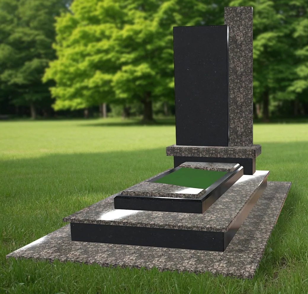 Monument for military with granite Didkovychi 260×160 cm NG-3010SUGG