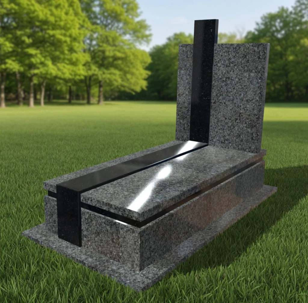 Monument in European style with granite 200×100 cm, NG-2010VOGG