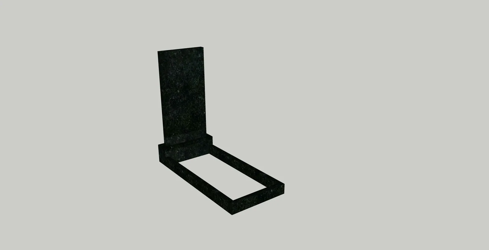 Monument 135х60cm with granite budget Monument 135х60cm with granite budget
