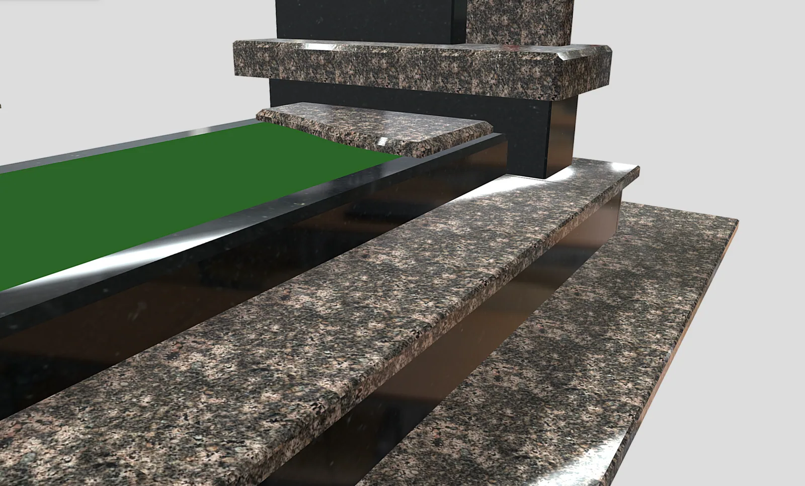 Monument for military with granite Didkovychi 260×160 cm NG-3010SUGG Monument for military with granite Didkovychi 260×160 cm NG-3010SUGG