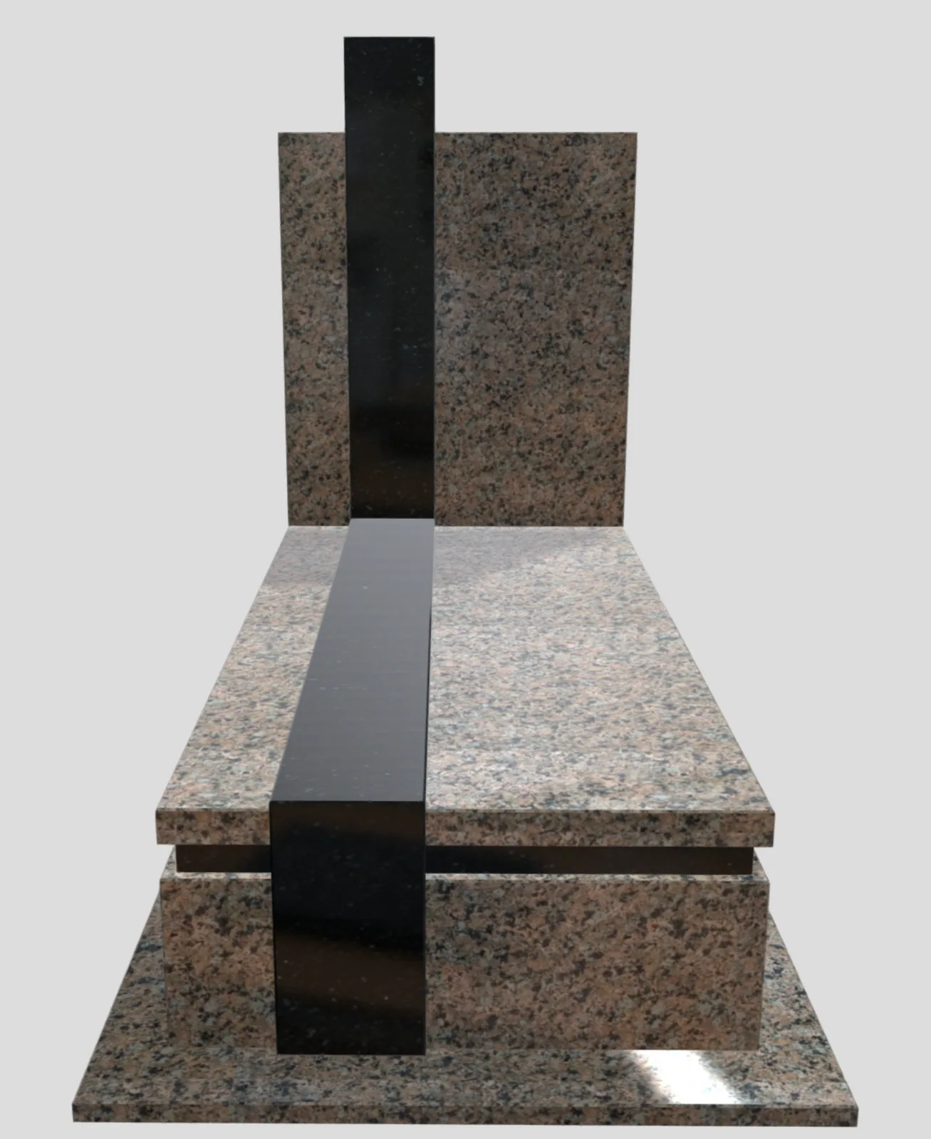 Памʼятник в европейському стилі з граніту 200×100 см, NG-2010GGFU Памʼятник в европейському стилі з граніту 200×100 см, NG-2010GGFU