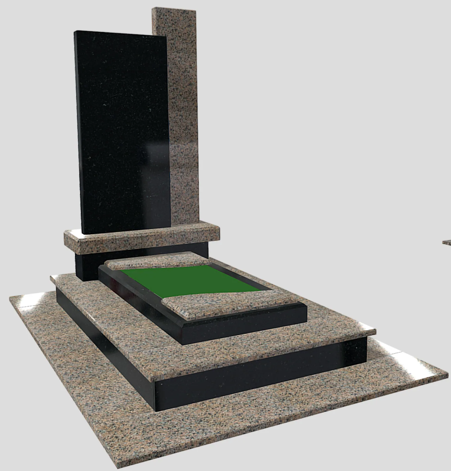 Monument for military with granite Mezhyrichka 260×160 cm, NG-3010FUGG Monument for military with granite Mezhyrichka 260×160 cm, NG-3010FUGG
