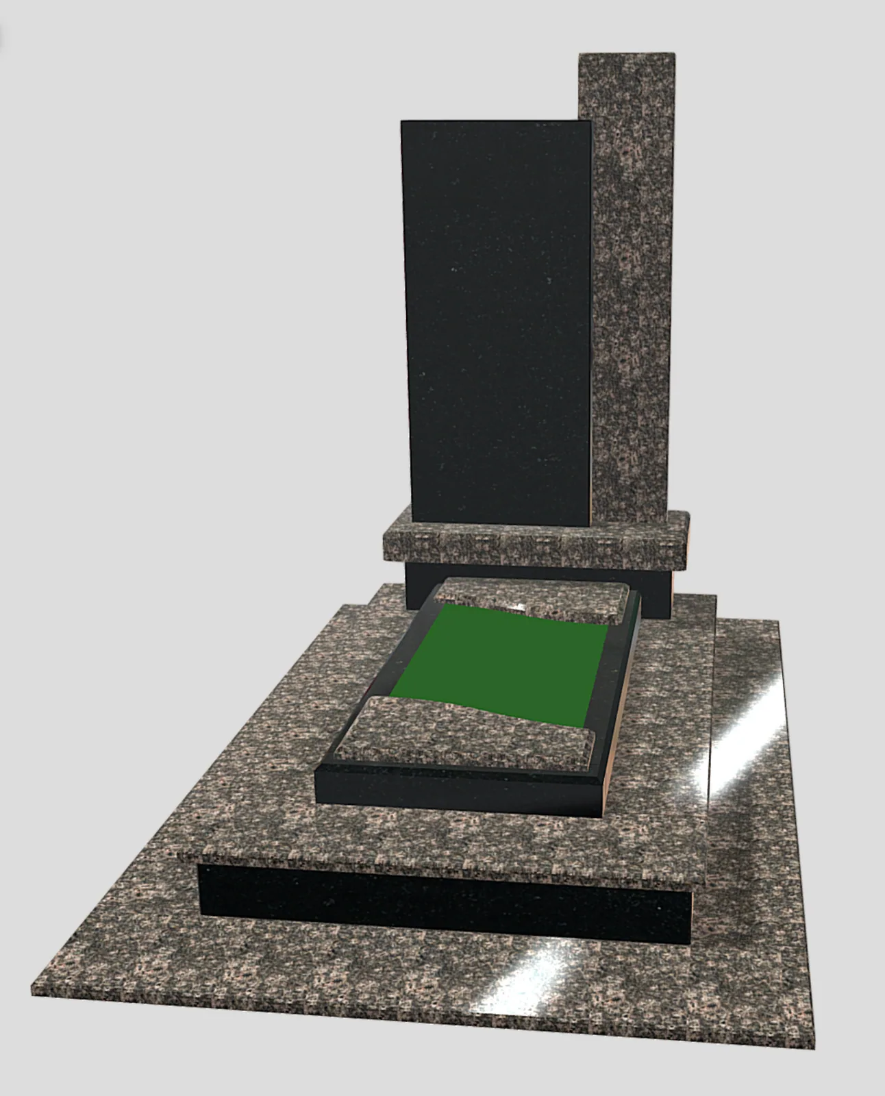 Monument for military with granite Didkovychi 260×160 cm NG-3010SUGG Monument for military with granite Didkovychi 260×160 cm NG-3010SUGG