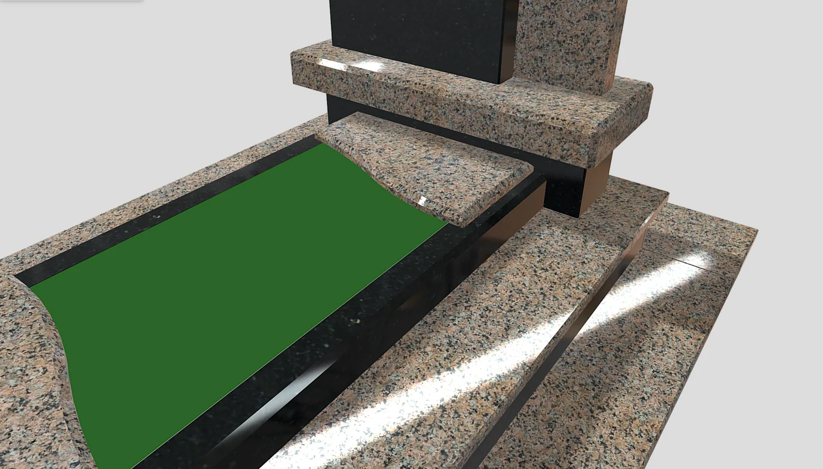 Monument for military with granite Mezhyrichka 260×160 cm, NG-3010FUGG Monument for military with granite Mezhyrichka 260×160 cm, NG-3010FUGG